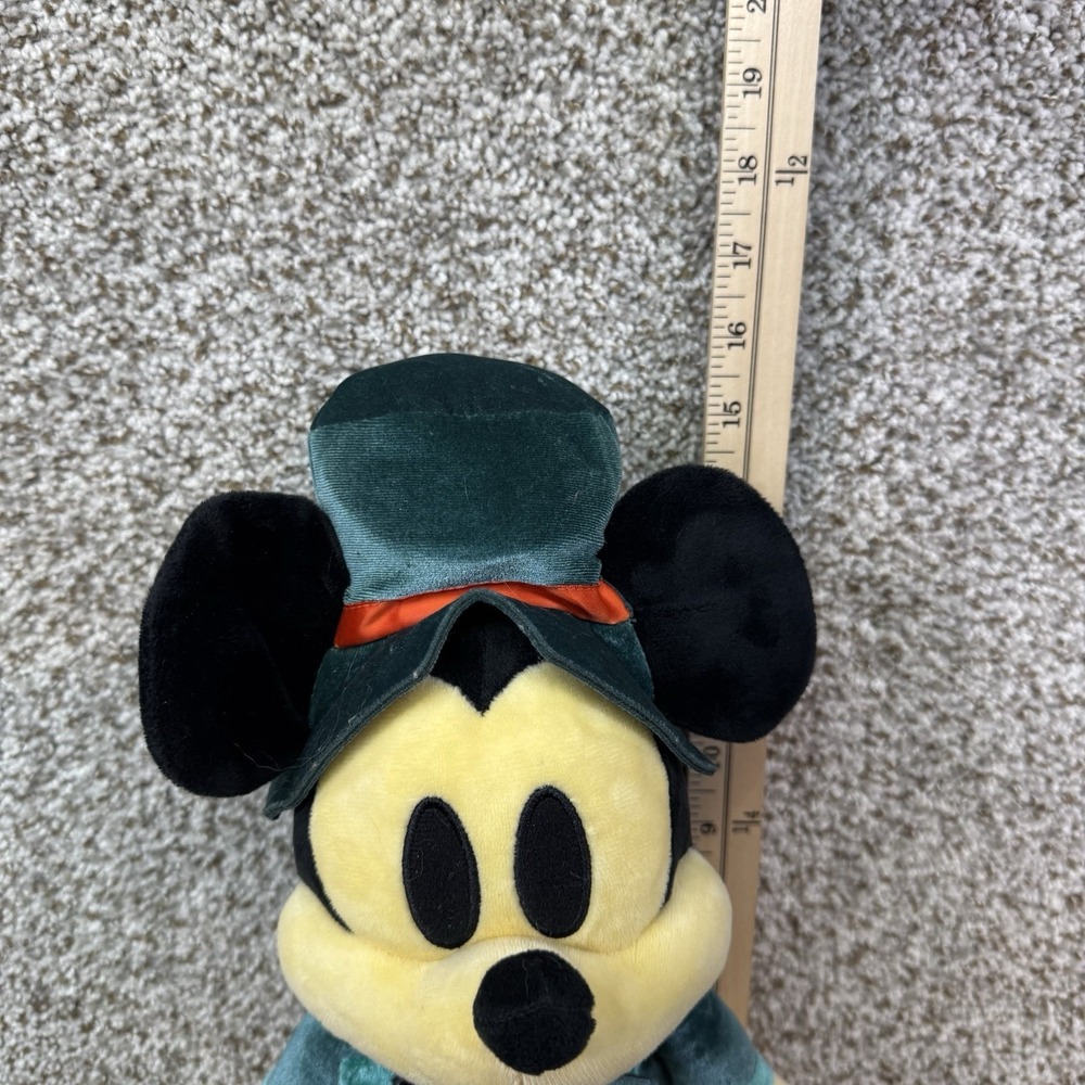 Disney Parks Halloween Mickey Mouse Plush 2023 Limited Edition Haunted Mansion - Picture 5 of 11